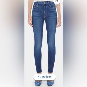 Mother The Looker Clean Sweep Jeans Cotton Skinny Fit Style 1001C - 383 Size 26